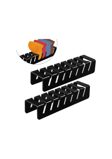 Yaozixa 14 Şapkalık Akrilik Şapka Organizatörü - Kurulum Gerektirmeyen, Kaymaz Ve Dayanıklı Siyah