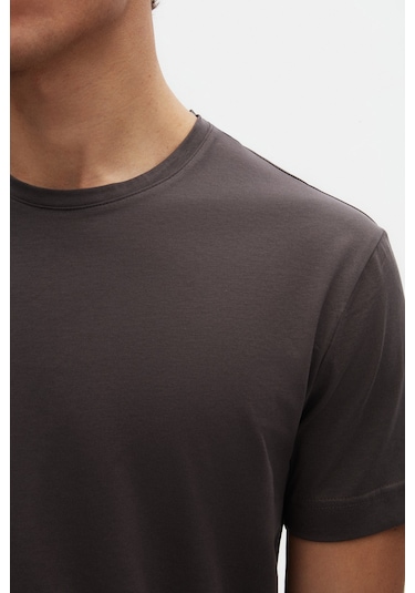 D's Damat Ds Damat Relaxed Fit Antrasit %100 Pamuk T-shirt 6hc14ort02005 Antrasit