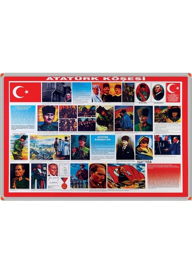 70X100 Atatürk Köşesi Panosu