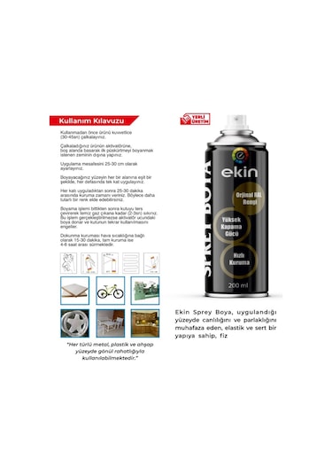 Sprey Vernik 200 Ml Şeffaf Boya Üstü Koruyucu Vernik