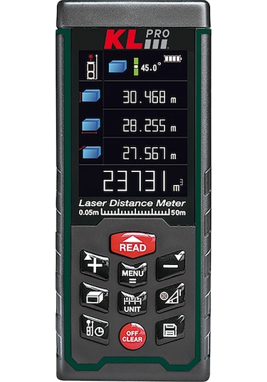 Klpro KLLZM120B Profesyonel Bluetooth Kameralı Lazermetre