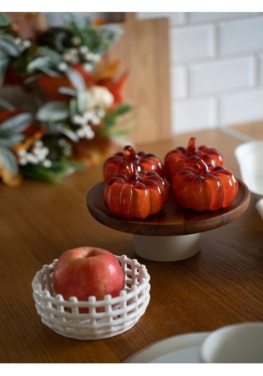 Home Lovers Seramik Meyve Saklama Sepeti 450927582 Sütlü