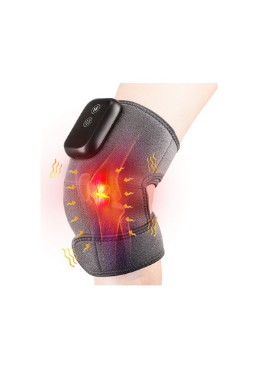 Diz Masaj Aleti, Üç Sıcaklık Ayarı, Gri, Tekli Paket Gri