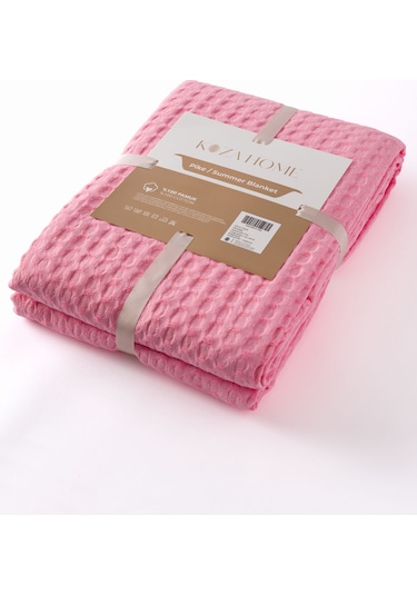 Viva %100 Pamuk Pembe Pike 200x220 2605 Pembe