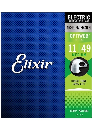 Elixir 011-049 Optiweb Elektro Gitar Teli 19102