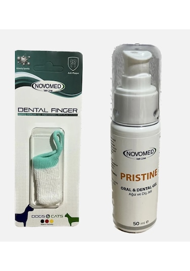 Novomed Pristine Dental Finger Ağız ve Diş Sağlığı 2'li