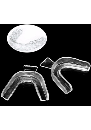 4 Adet Silikon Gece Ağız Koruyucusu Diş Sıkma Taşlama Diş Bite Uyku Yardımı