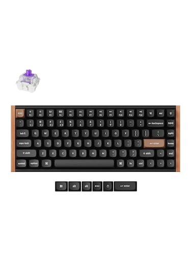 Keychron K2 He Rgb Manyetik Switch 2.4 Ghz Kablosuz Ing Klavye