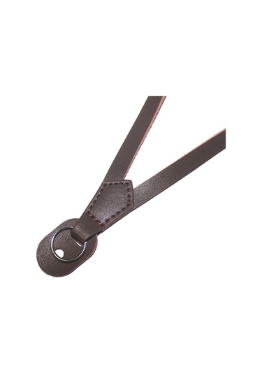 Cbtx Kamera Bilek Kayışı Kavrama Canon Nikon Sony Fujifilm Panasonic Kameralar Uyumlu Kuzu Deri El Kayışı - Kahve