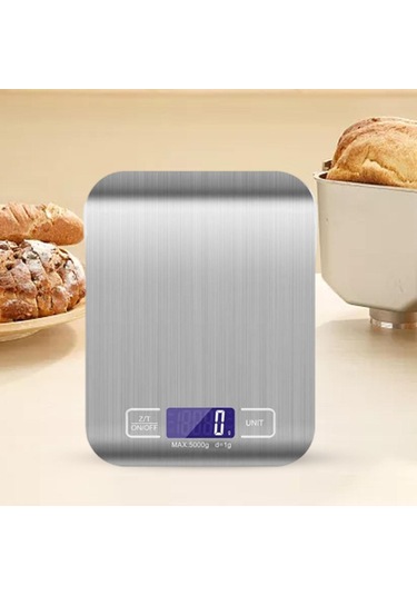 Suntek Magideal Mutfak Terazisi Manuel Kontrol Multiuse Paslanmaz Çelik