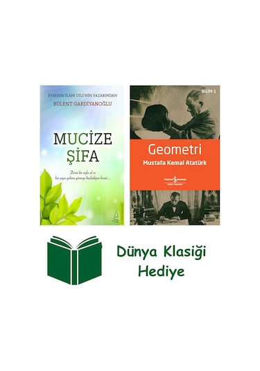 Mucize Şifa + Geometri + Dünya Klasiği Hediye