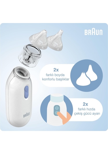 Braun Bna100 Eu Nasal Burun Aspiratörü