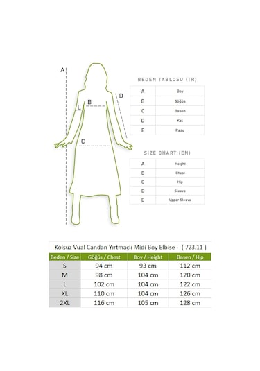 Kolsuz Vual Candan Yırtmaçlı Midi Boy Elbise Mor Mor-mor Mor