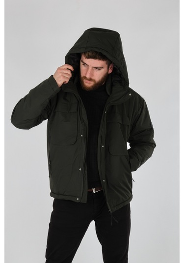 Rugu Yeşil Erkek Mont P9228 001