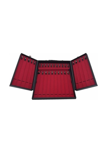 Kuyumcu Tespih Takı Taşıma Ve Saklama Çantası 31'li Siyah