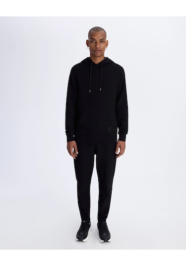 Kappa Rana Erkek Sweatshirt-siyah Siyah