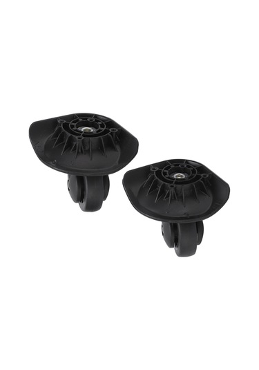 Geeroyoo A52 Siyah Valiz Tekerlekleri, Pp+pet Malzeme, Sessiz Ve Dayanıklı, Kolay Kurulum, Valiz Tamiri Aksesuarı 2 Adet