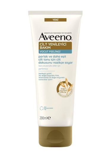 Aveeno Cilt Yenileyici Bakım Vücut Peeling 200 ML