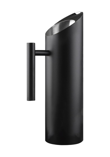 Geeroyoo 1.5l Paslanmaz Çelik Soğuk İçecek Sürahisi, Buz Koruyuculu, Ev Ve Cafe Kullanımı İçin Siyah