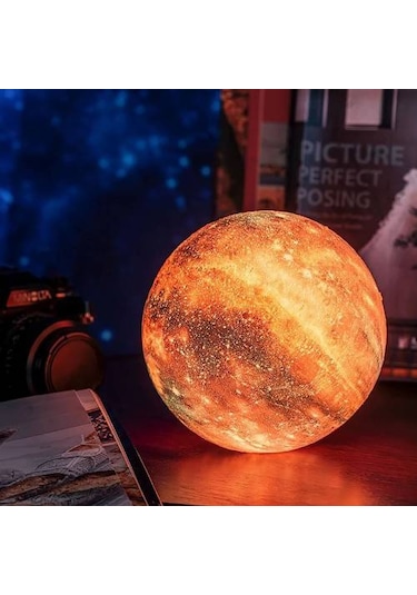 Galaksi Dekoratif Dokunmatik Ve Şarjlı Gece Lambası Çok Renkli