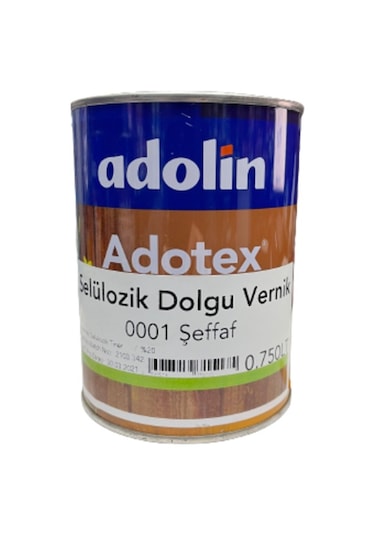 Adolin Selülozik Dolgu Vernik 0.75 Kg