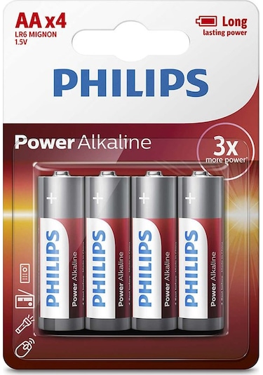 Philips LR6 Power Alkalin AA Kalem Pil 4'lü