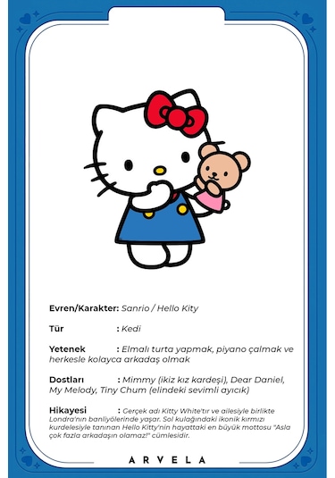 Hello Kitty Karakterleri - Eğitici Oyuncak - Koleksiyon