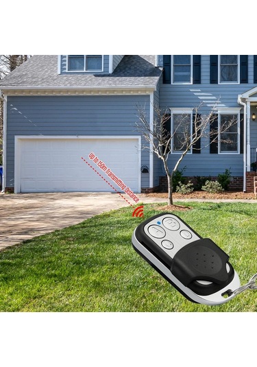 Jms Kopya Uzaktan Kumanda Metal 4 Düğme Klonlama Anahtarlık Garaj Teksir