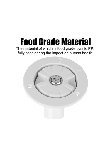 Trendooze Gaojunshop01 Siyah 80mm Kilitlenebilir Karavan Tekne Kapak 10mm Havalandırmalı Su Dolum Black Edition Siyah