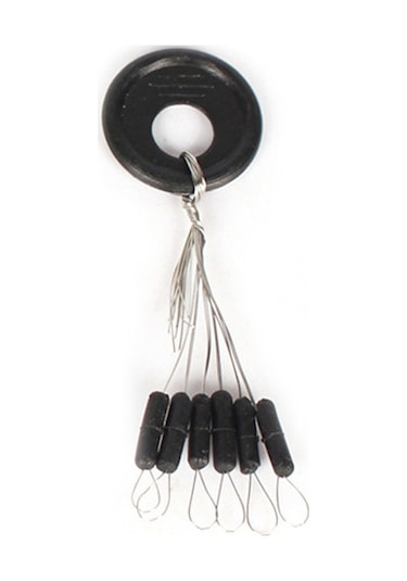 Ebitda Esnek Ve Hafif Balıkçı Lastik Durdurucular - 6'lı Set, Balıkçılık Aksesuarı