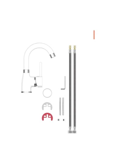 Sardıcı Krom Gövde Lavabo Bataryası