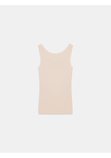 Dilvin 32778 Geniş Askılı Basic Pamuk Top-taş