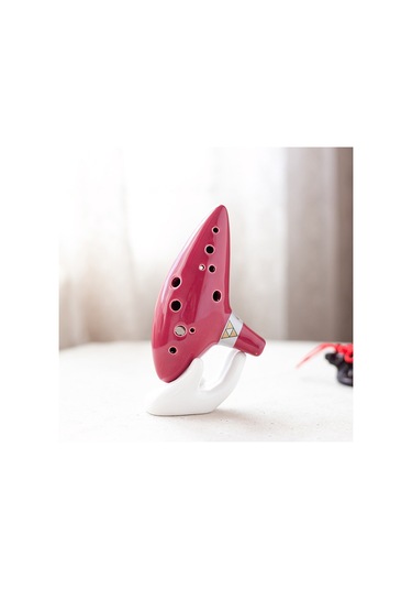 Hermann Mayer Hmo12Rd Pro Seramik Alto Ocarina - Kırmızı