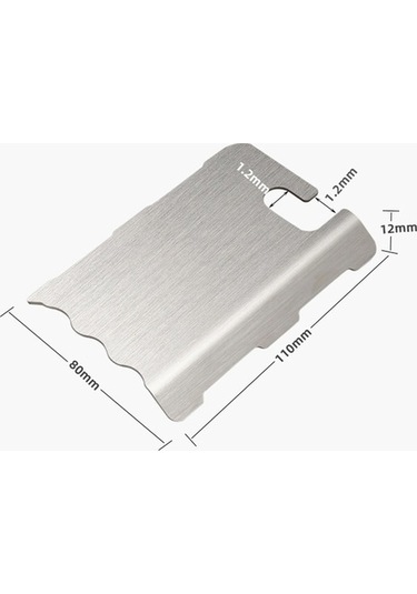 Dancemonkey Paslanmaz Çelik Açık Hava Taşınabilir Kamp Ocağı Isı Yalıtım Levhası Isı Kalkanı Dağcılık Kamp Ocakları Jcb Brülörleri İçin Aksesuarlar Kamp Sobası Gümüş