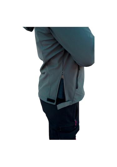 Uniprom Taktikal Softshell Mont Kollar Ve Kapşon Çıkabilir Erkek-Haki