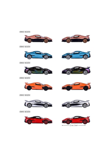 Majorette Rimac Nevera Edition Orange