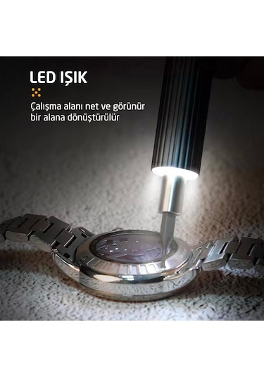 Uf-tools Ks-882058 Hassas 58 Parça Bits Uçlu Şarjlı Tornavida Seti