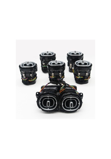 Mercedes C W206 2021+ Uyumlu Yedek Parça Işıklı Arka Havalandırma 64 Renk