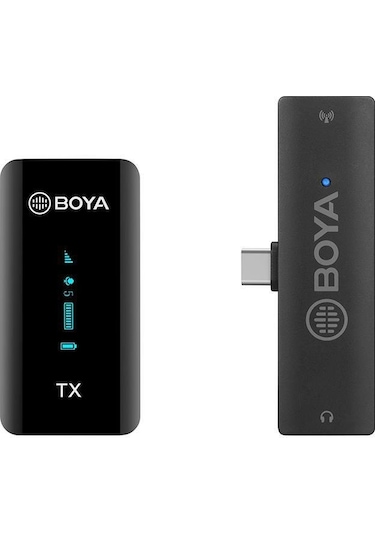 Boya BY-XM6-S5 Kablosuz Yaka Mikrofonu - Type-C