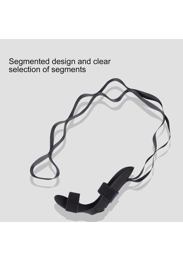 Mavi Yoga Ligament Germe Kemeri Yüksek Esneklik Ter Emme Çok Amaçlı Fitness Egzersiz Bale İçin Esneme Bandı Mavi