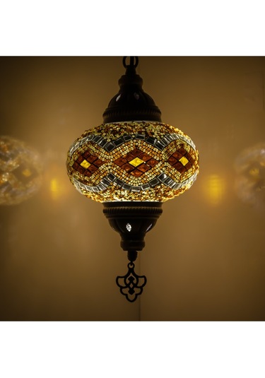 Mozaik Gece Lambası Anneler Günü Hediyesi Mozaik Lamba Renkli