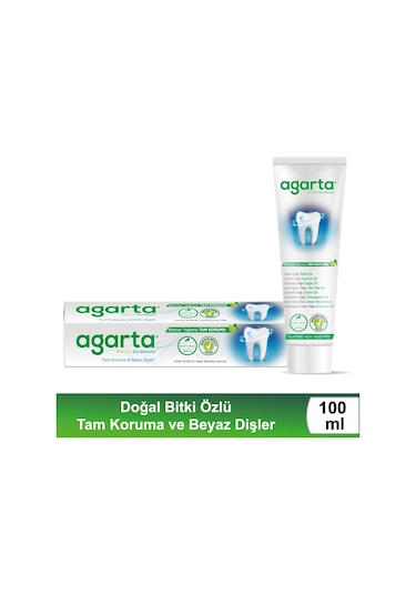 Agarta Bitkisel Florürsüz Diş Macunu 100 ML