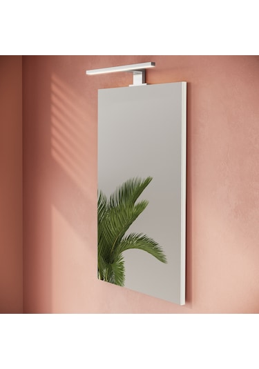 VitrA Mia 69576 Banyo Dolabı Seti Kapaklı Parlak Beyaz 40 CM Parlak Beyaz