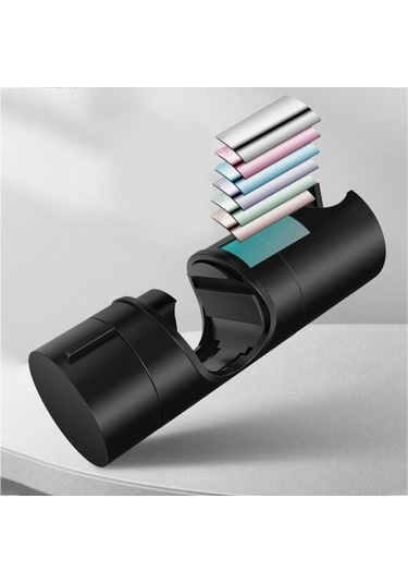 Trendooze Yağmur Tutucu Gümüş Duş Çubuk Başlığı Ayarlanabilir Asma Abs Cc Gümüş