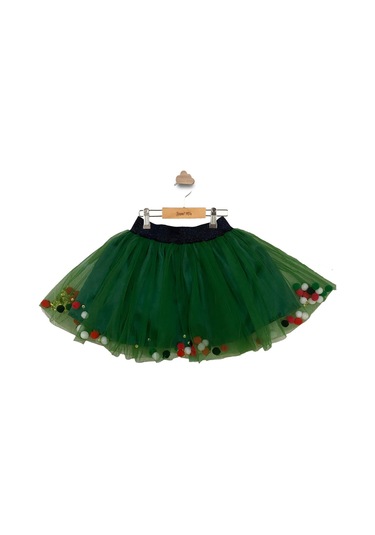 Yeni Yıl Temalı Ponponlu Etek 001