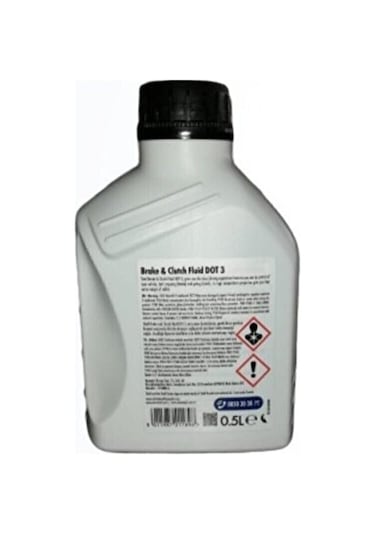 Fren Ve Debriyaj Hidrolik Yağı Dot 3 - 500 Ml