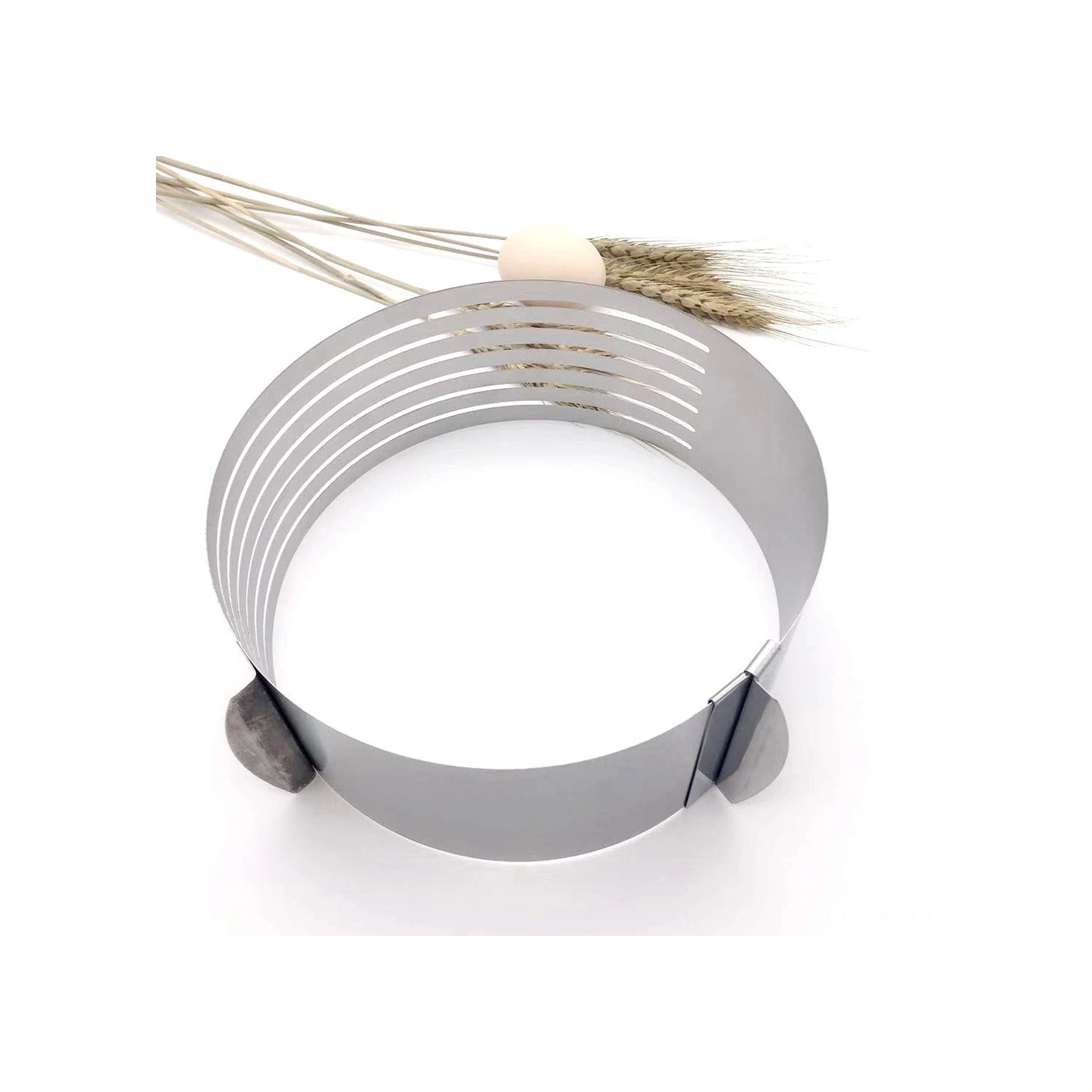 Youmex 6-8 İnç Ayarlanabilir Paslanmaz Çelik Pastry Dilimi, Mousse Ve Tatlı Kesici Alet Diğer