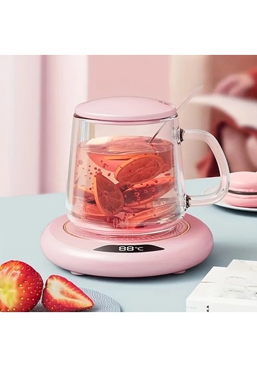 Willowhaven Yeşil İçecek Yalıtım Tabanı, Kahve Kupası Isıtıcı Sabit Sıcaklık Pedi