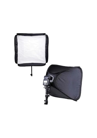 Tewise Tepe Flaşları Uyumlu 40 x 40 CM Softbox