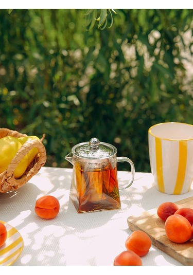 Magistro Cam Demlik Darcy Süzgeçli 300 Ml 360592924 Beyaz